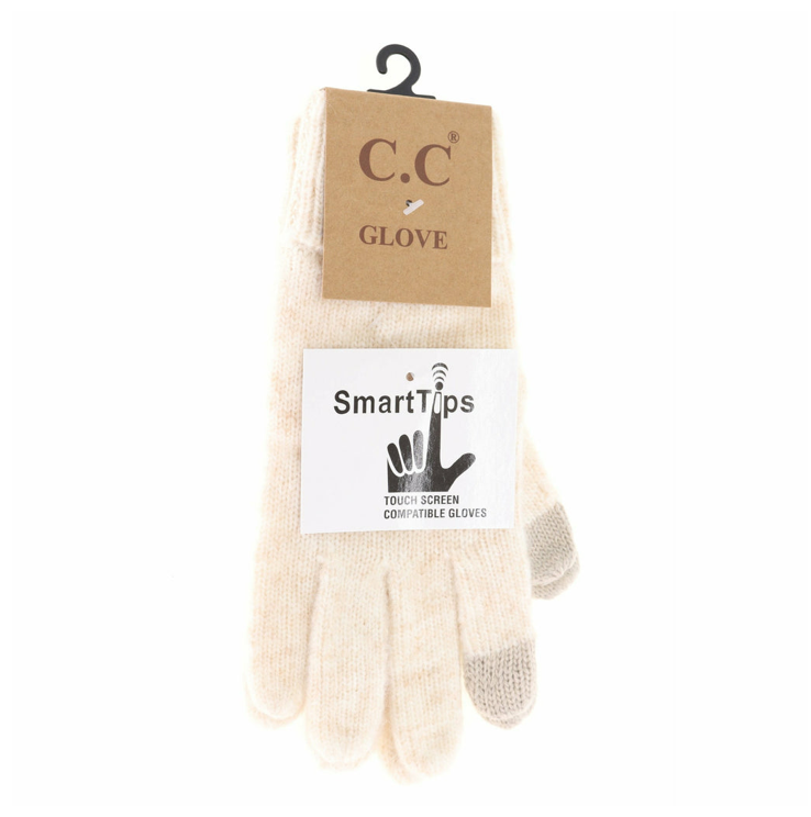 CC Gloves - Smart Tip Soft Ribbed