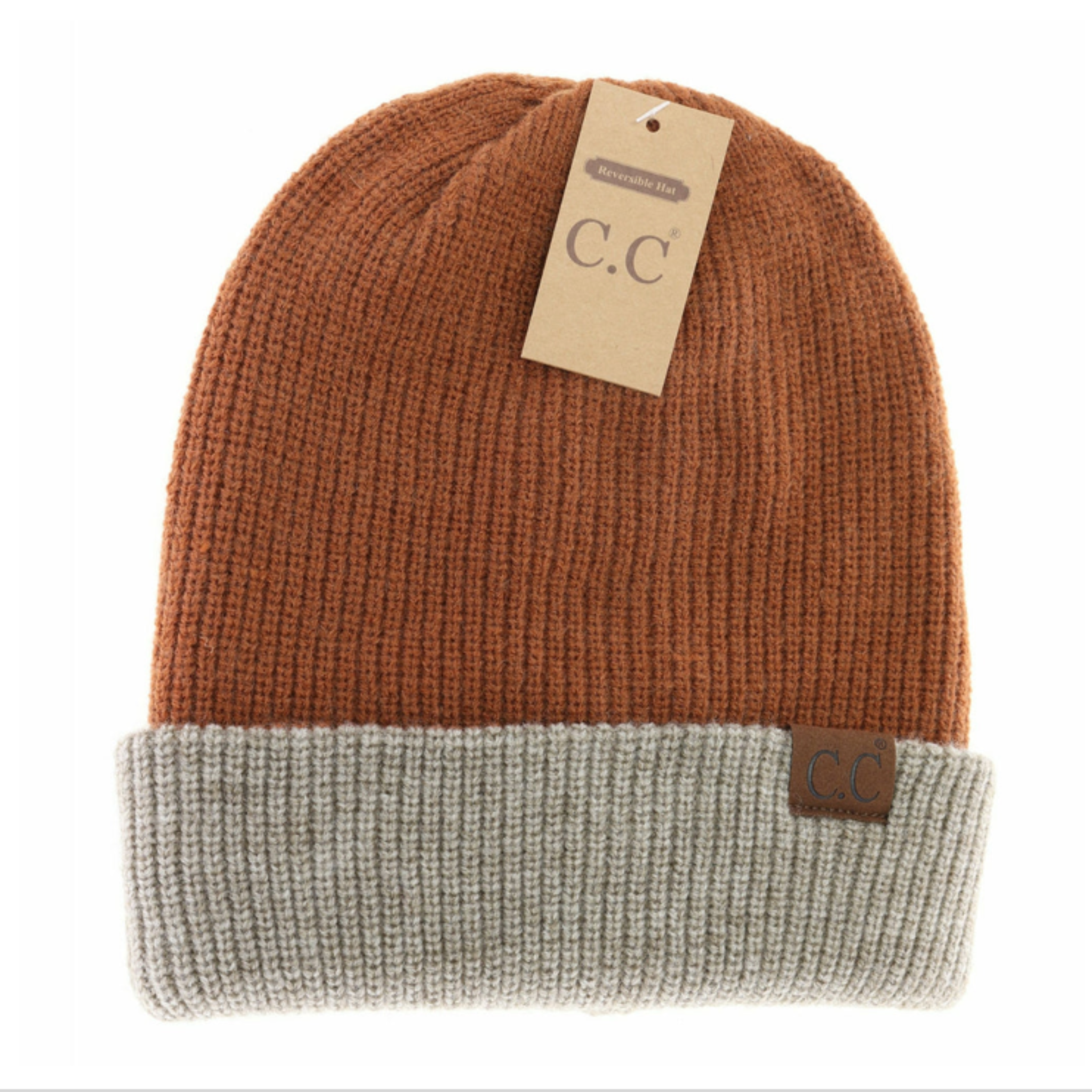 CC Beanie Reversible 2Tone