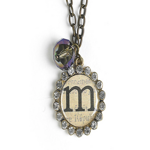 MONARCH INITIAL NECKLACE