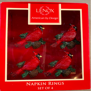 Lenox Carinal Napkin Rings