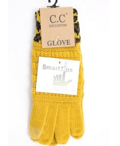 CC Gloves - Smart Touch Leopard