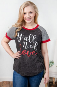 Valentine T-shirts by Southern Grace