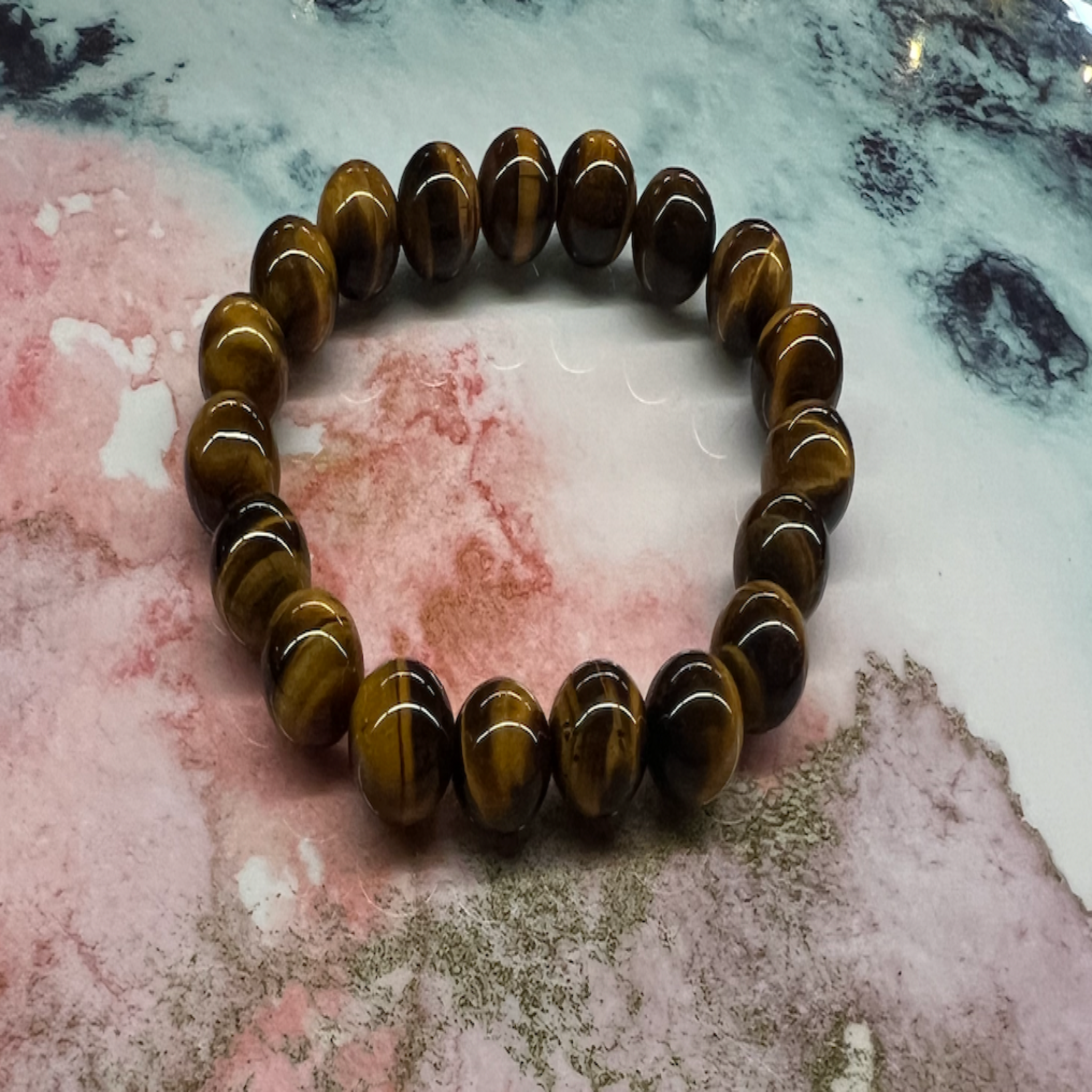 Natural Stone Bead Bracelets 10mm