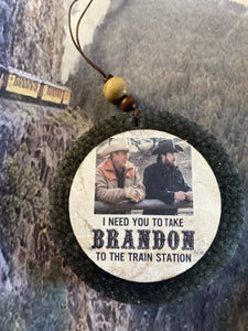 Take Brandon to the Train Station Fresheners